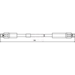 Brake Hose Pipe APEC HOS3763 OE Ref 4E0611707A
