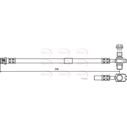 Brake Hose Pipe APEC HOS3764 OE Ref 3B7611775