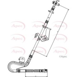Brake Hose Pipe APEC HOS3839 OE Ref 4806J4