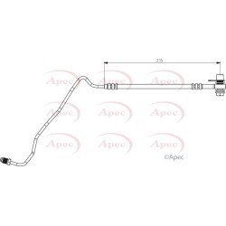 Brake Hose Pipe APEC HOS3881 OE Ref 6N0611763J