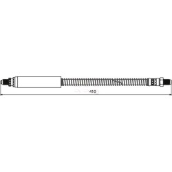 Brake Hose Pipe APEC HOS3933 OE Ref SHB101370 APEC