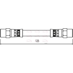 Brake Hose Pipe APEC HOS3955 OE Ref 34321162612 APEC