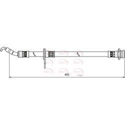 Brake Hose Pipe APEC HOS3977 OE Ref 71742814