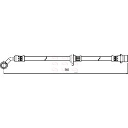 Brake Hose Pipe APEC HOS3994 OE Ref 01464S5B000