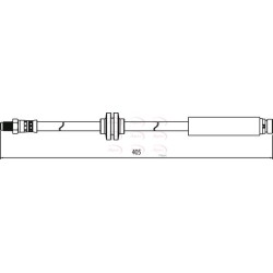 Brake Hose Pipe APEC HOS4028 OE Ref 30681726