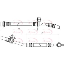 Brake Hose Pipe APEC HOS4078 OE Ref 9094702E07