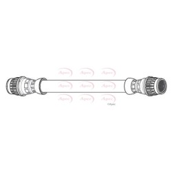 Brake Hose Pipe APEC HOS4438 OE Ref 462104125R