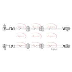 Brake Hose APEC HOS4504 OE Ref LR072025