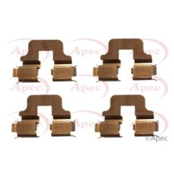 Brake Disc Pad Accessory Kit APEC KIT1024