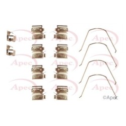 Brake Disc Pad Accessory Kit APEC KIT1027