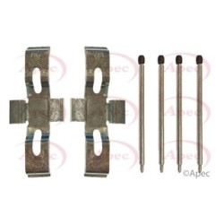 Brake Disc Pad Accessory Kit APEC KIT1031