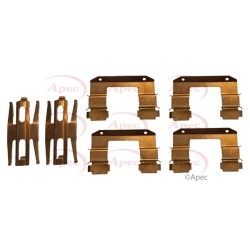 Brake Disc Pad Accessory Kit APEC KIT1032