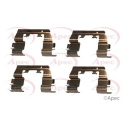 Brake Disc Pad Accessory Kit APEC KIT1051