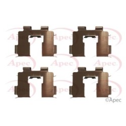 Brake Disc Pad Accessory Kit APEC KIT1077