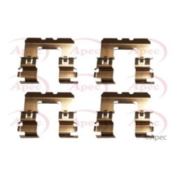 Brake Disc Pad Accessory Kit APEC KIT1081