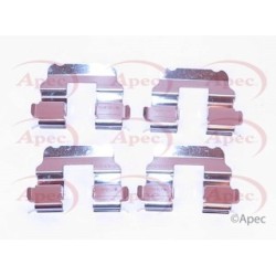 Brake Disc Pad Accessory Kit APEC KIT1086