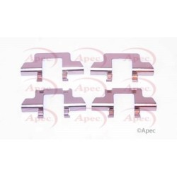 Brake Disc Pad Accessory Kit APEC KIT1108