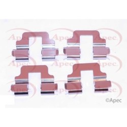 Brake Disc Pad Accessory Kit APEC KIT1117