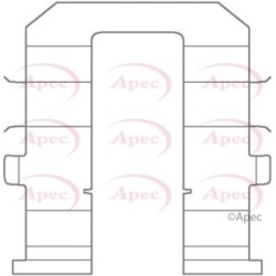 Brake Disc Pad Accessory Kit APEC KIT1143