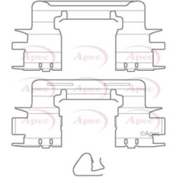 Brake Disc Pad Accessory Kit APEC KIT1148