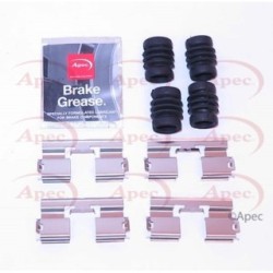 Brake Disc Pad Accessory Kit APEC KIT1187