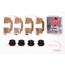Brake Disc Pad Accessory Kit APEC KIT1257