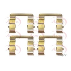 Brake Disc Pad Accessory Kit APEC KIT1279