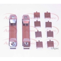 Brake Disc Pad Accessory Kit APEC KIT1287 OE Ref 8W0698231 APEC