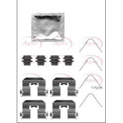 Brake Disc Pad Accessory Kit APEC KIT1381