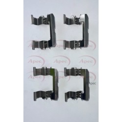 Brake Disc Pad Accessory Kit APEC KIT1409