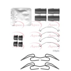 Brake Disc Pad Accessory Kit APEC KIT1526