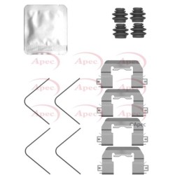 Brake Disc Pad Accessory Kit APEC KIT1565