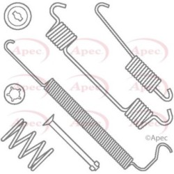 Brake Shoe Accessory Kit APEC KIT2017