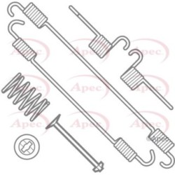 Brake Shoe Accessory Kit APEC KIT791 OE Ref 430861