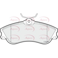 Brake Pad Set APEC PAD1001 OE Ref 425213 APEC