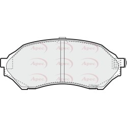 Brake Pad Set APEC PAD1081 OE Ref B2YD3323Z APEC