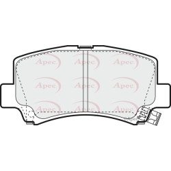 Brake Pad Set APEC PAD1093 OE Ref 5581075F00000 APEC