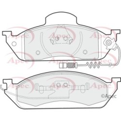 Brake Pad Set APEC PAD1102 OE Ref 1634200320 APEC