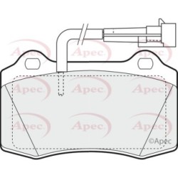 Brake Pad Set APEC PAD1150 OE Ref 71770978 APEC