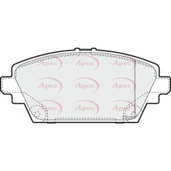 Brake Pad Set APEC PAD1170 OE Ref 410604U126 APEC