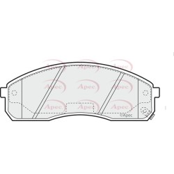 Brake Pad Set APEC PAD1207 OE Ref 3323ZK56A APEC