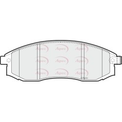 Brake Pad Set APEC PAD1228 OE Ref MN102617 APEC