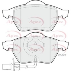 Brake Pad Set APEC PAD1234 OE Ref 4F0698151 APEC