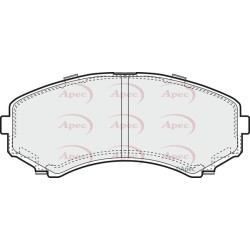 Brake Pad Set APEC PAD1244 OE Ref S4YR3323ZA APEC