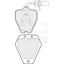 Brake Pad Set APEC PAD1278 OE Ref 4B0698151C APEC