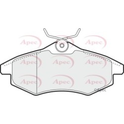 Brake Pad Set APEC PAD1289 OE Ref 1617257080 APEC