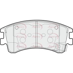 Brake Pad Set APEC PAD1302 OE Ref G2YS3323ZA APEC