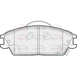 Brake Pad Set APEC PAD1310 OE Ref 25A1058101 APEC