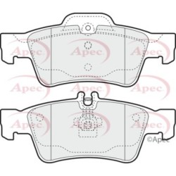 Brake Pad Set APEC PAD1322 OE Ref 0004230230 APEC