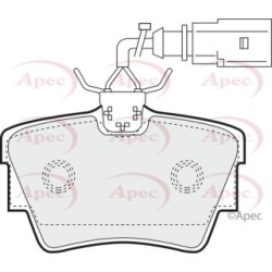 Brake Pad Set APEC PAD1340 OE Ref 7M3698451D APEC